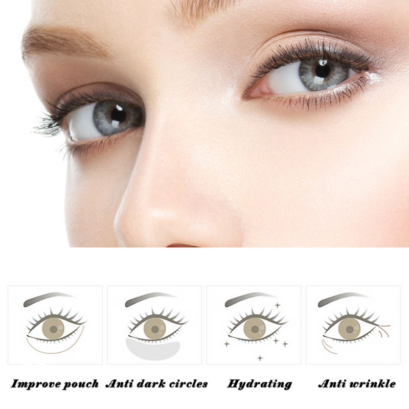 60個入り、ゴールドコラーゲン配合の保湿アイマスク。シワやく - Collagen Under Eye Patches のレビューと価格