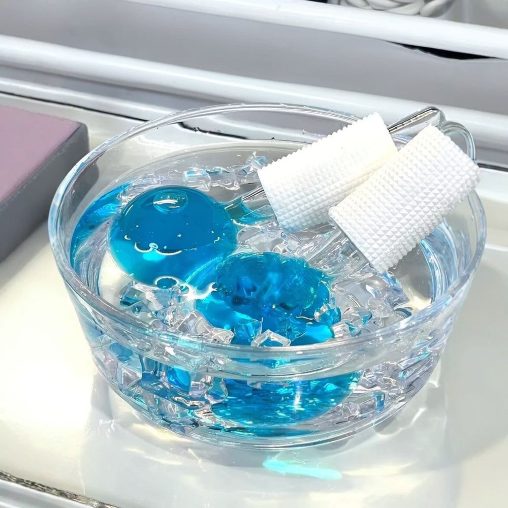 顔のマッサージ用冷却グローブ、クライオセラピーローラー、肌の - Face Ice Roller Puffiness のレビューと価格