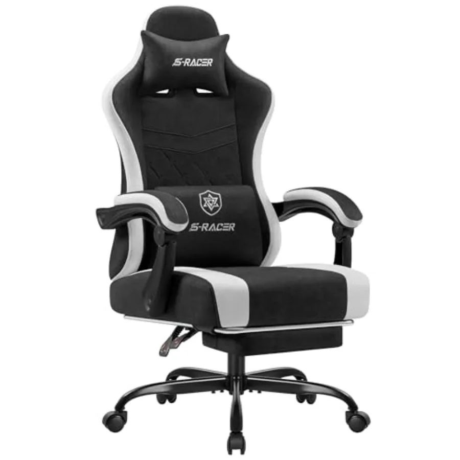 大人向けのゲーミングチェア。マッサージ機能とフットレストを搭 - Massage のレビューと価格