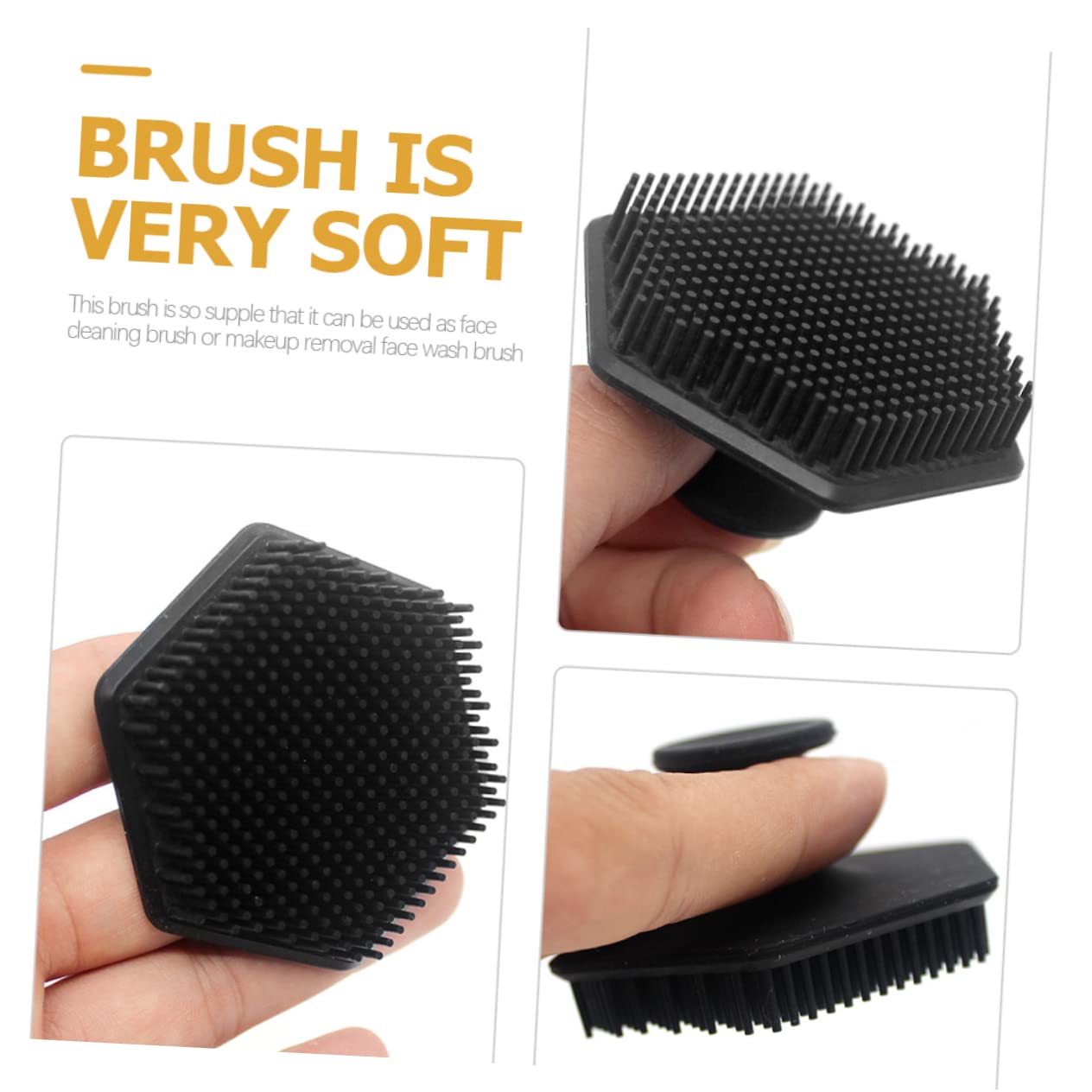 男女兼用、シリコン製の洗顔ブラシ。手動で使用する洗顔ブラシで - Silicone Face Scrubber Electric のレビューと価格