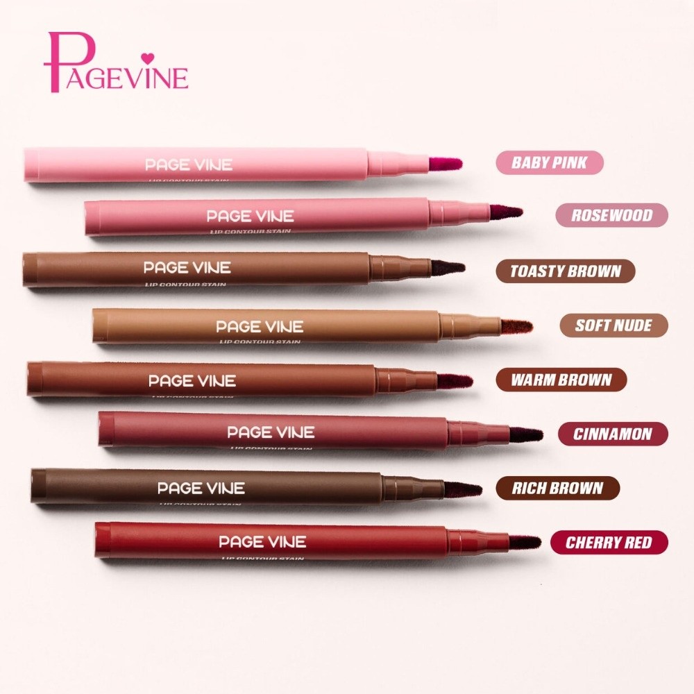 ベルベットブラウンリップライナーペンシル リキッドマット仕上 - Matte Velvet Lip Tint Long Lasting のレビューと価格