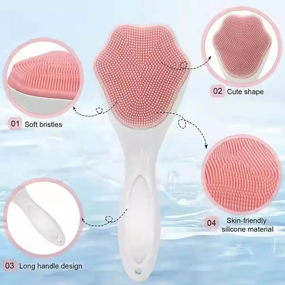 シリコン製洗顔ブラシ、手動式フェイススクラバー、毛穴の汚れや - Silicone Face Scrubber Electric のレビューと価格