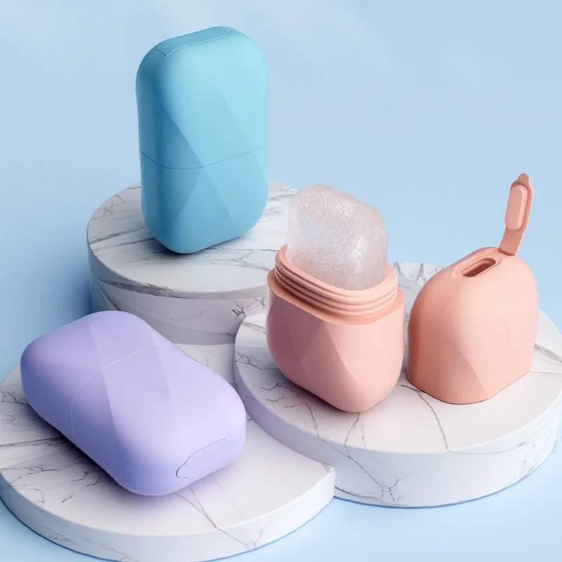シリコン製フェイスアイスローラー型。繰り返し使用できるフェイ - Face Ice Roller Puffiness のレビューと価格