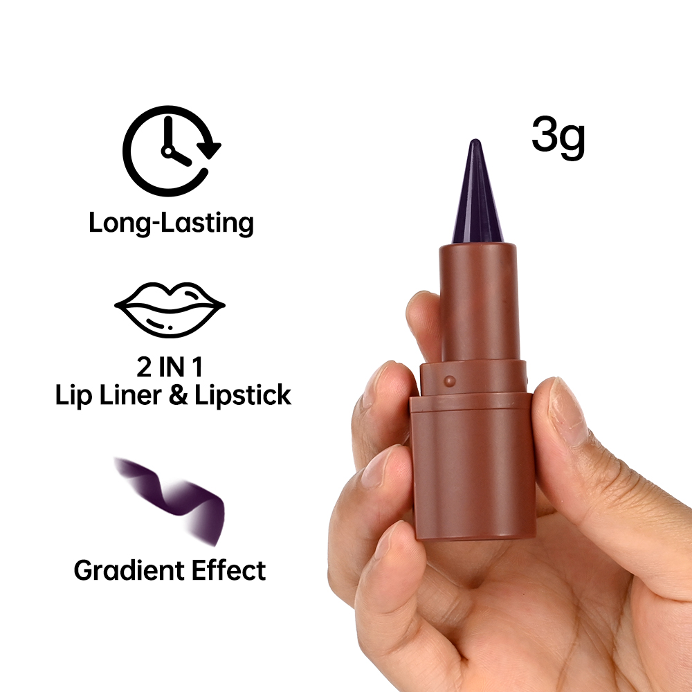 レイカレイン リップライナー マットブラックブラウン ベルベ - Matte Velvet Lip Tint Long Lasting のレビューと価格