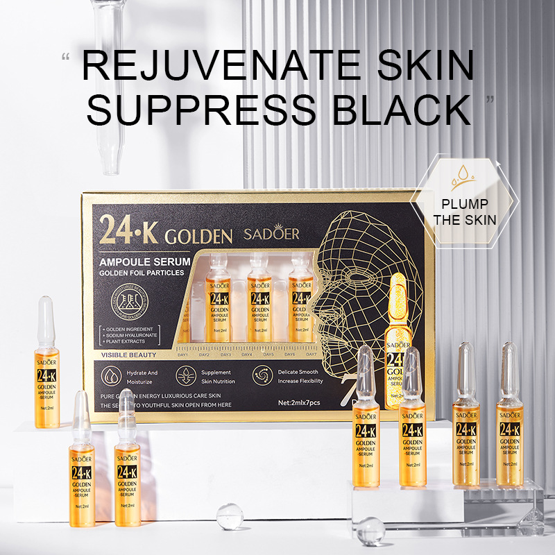 7 ピース/キット SADOER アンプルビタミン C 24 - Hyaluronic Acid Facial Serum のレビューと価格