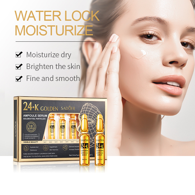 7 ピース/キット SADOER アンプルビタミン C 24 - Hyaluronic Acid Facial Serum のレビューと価格